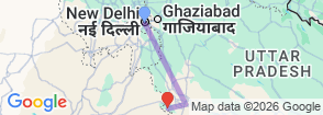 Tour route map