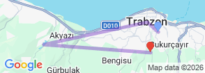 Tour route map