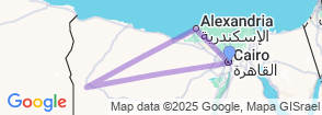 Tour route map