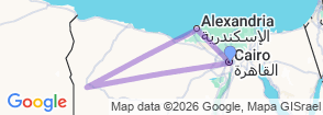 Tour route map