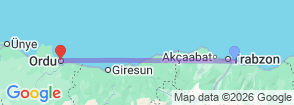 Tour route map