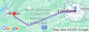 Tour route map