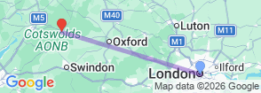 Tour route map
