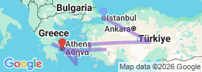 Tour route map