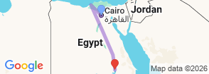 Tour route map