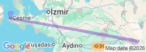Tour route map