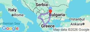 Tour route map