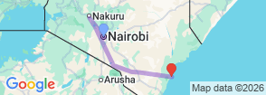 Tour route map