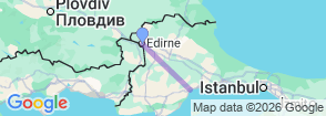 Tour route map