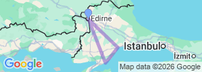 Tour route map