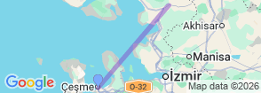 Tour route map