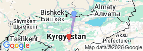 Tour route map