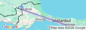 Tour route map