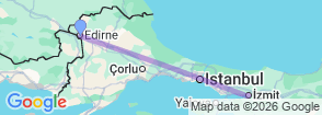 Tour route map