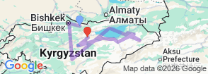 Tour route map