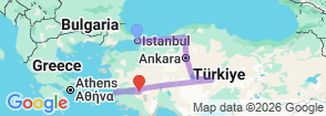 Tour route map