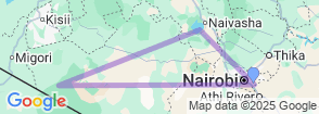 Tour route map