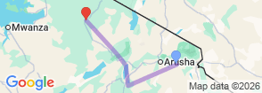 Tour route map