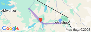 Tour route map