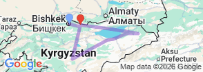 Tour route map