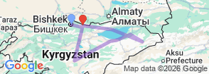 Tour route map
