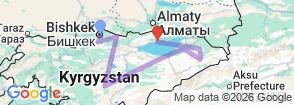 Tour route map