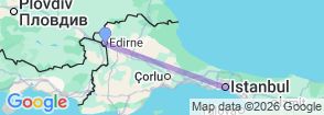 Tour route map