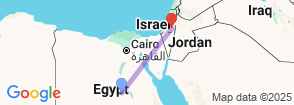 Tour route map