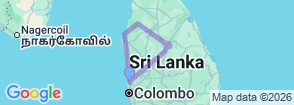 Tour route map