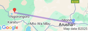 Tour route map