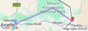 Tour route map