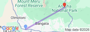 Tour route map