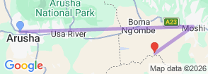 Tour route map