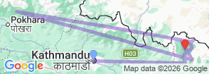 Tour route map