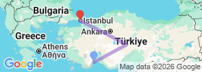 Tour route map