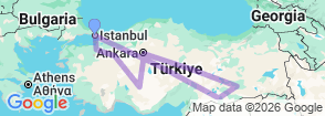 Tour route map