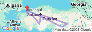 Tour route map