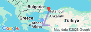 Tour route map
