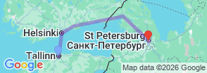 Tour route map