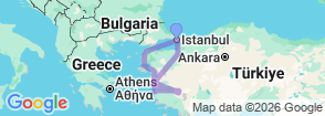 Tour route map