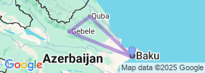 Tour route map