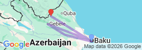 Tour route map