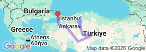 Tour route map