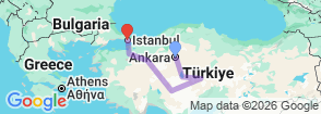 Tour route map
