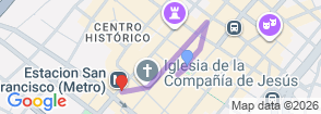 Tour route map