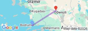 Tour route map