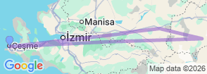 Tour route map