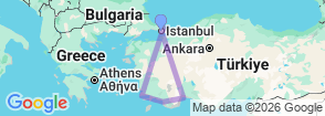 Tour route map