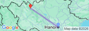 Tour route map