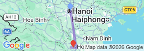 Tour route map